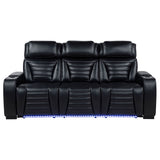 Isadora - Power Reclining Sofa With Dual Independent Recline - Black