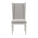 Katia - Side Chair (Set of 2) - Gray / White