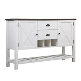 2 Drawer Server - Brown