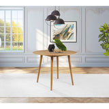 Waverly - Round Counter Height Dining Table - Light Ash