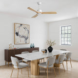 52" All Ceiling Fan With DC Reversible Motor, 3 Blades