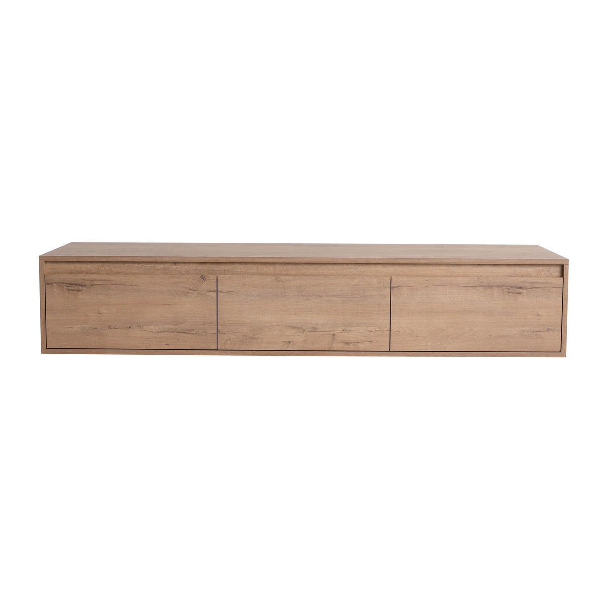 Modern Minimalist Bathroom Cabinet With Soft Close Drawers And Floating Mounting Design