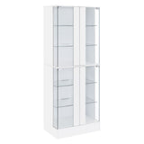 Gilbert - 4 Door LED Curio Display Cabinet