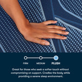 iSeries NXG - 12.5" Memory Foam Plush Mattress 2500