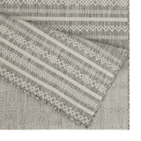 Sunshine - 5'3" X 7'3" Indoor, Outdoor Area Rug - Silver - Polypropylene