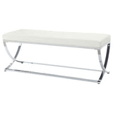 Bastien - Accent Bench - White
