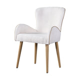 Qwin - Boucle Side Chair (Set of 2) - Beige