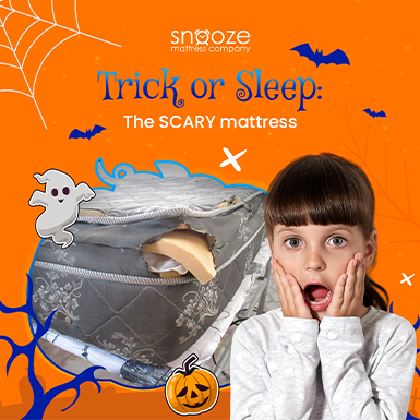 Trick or Sleep: Scary Mattresses and Why You Need to Replace Yours After 8 Years