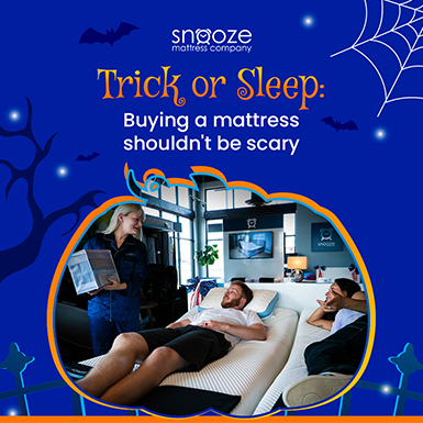 Trick-or-Sleep: Snooze Without the scares — A Stress-Free Mattress Shopping Experience